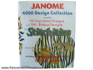 JANOME 4000 Broderies