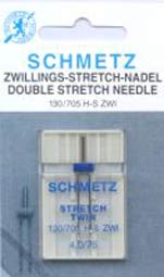 SCHMETZ Aiguille double stretch 2,5 mm