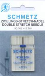 Aiguille double Schmetz 2.5 stretch